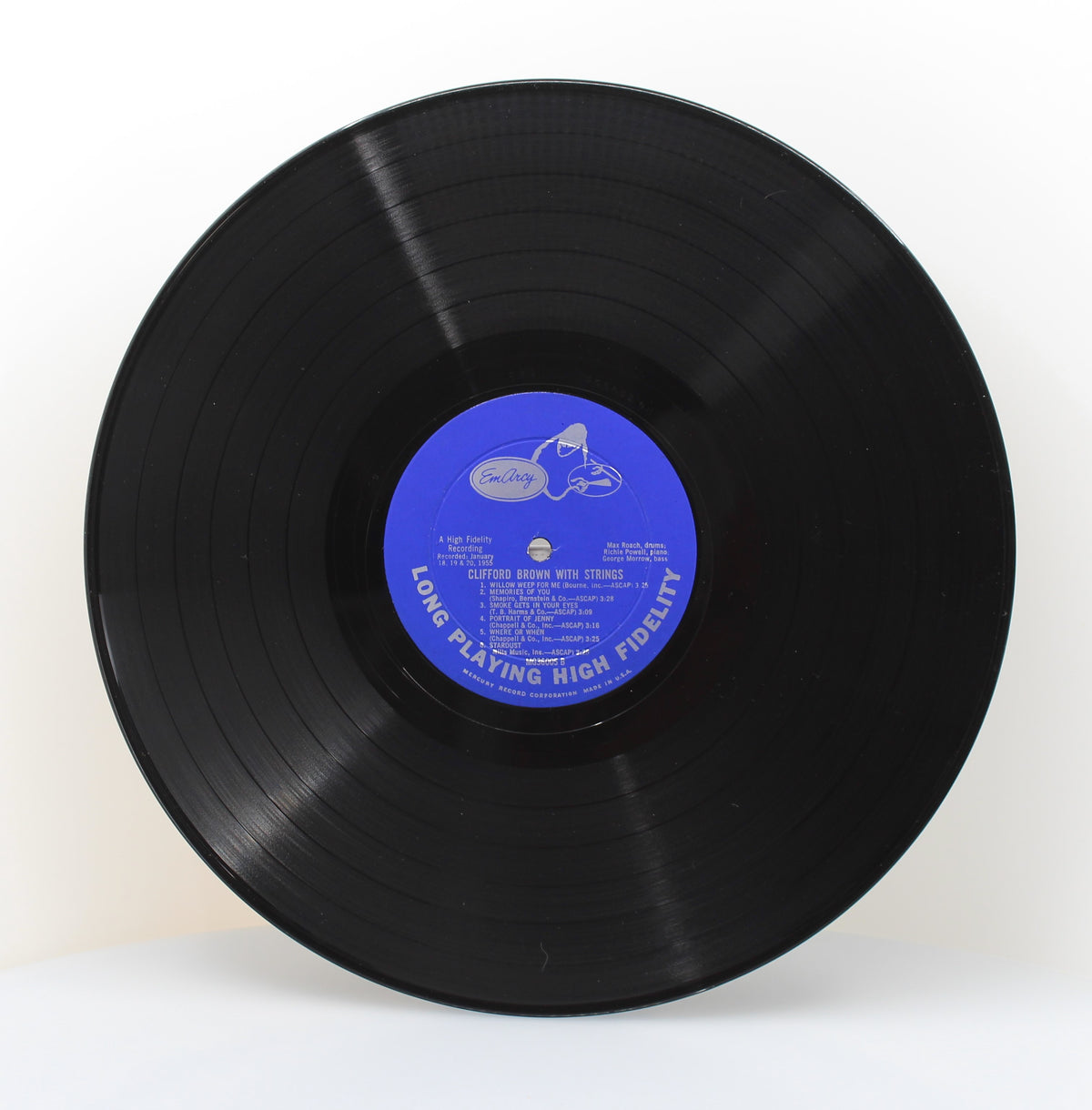 Clifford Brown ‎– Clifford Brown With Strings, Vinyl, LP, Album, Mono, Jazz, USA 1955