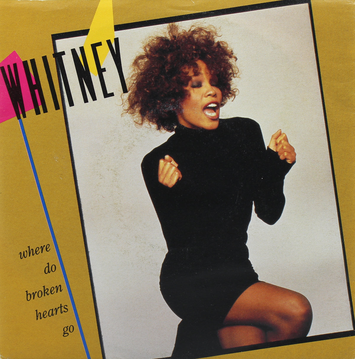 Whitney Houston ‎– Where Do Broken Hearts Go, Vinyl, 7&quot;, Single, 45 RPM, Italy 1988
