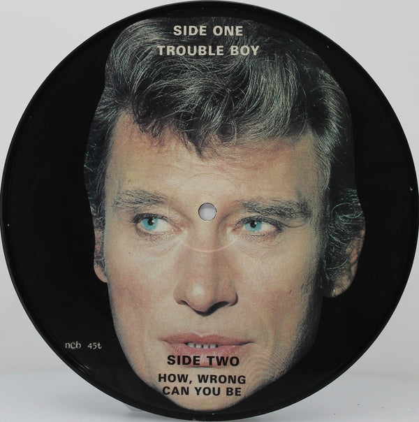 Johnny Hallyday Trouble Boy, Vinyl, 7", Picture Disc, Scandinavia