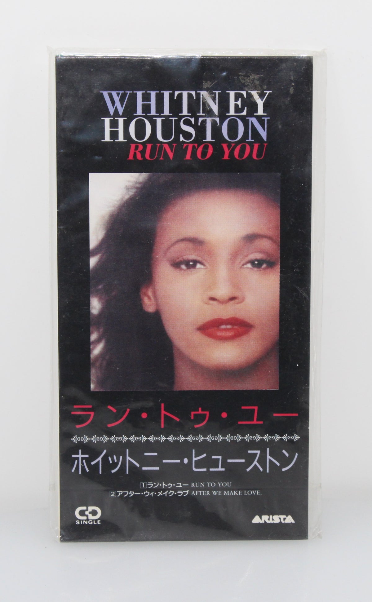 Whitney Houston – Run To You, CD, Mini, Single, Japan 1993