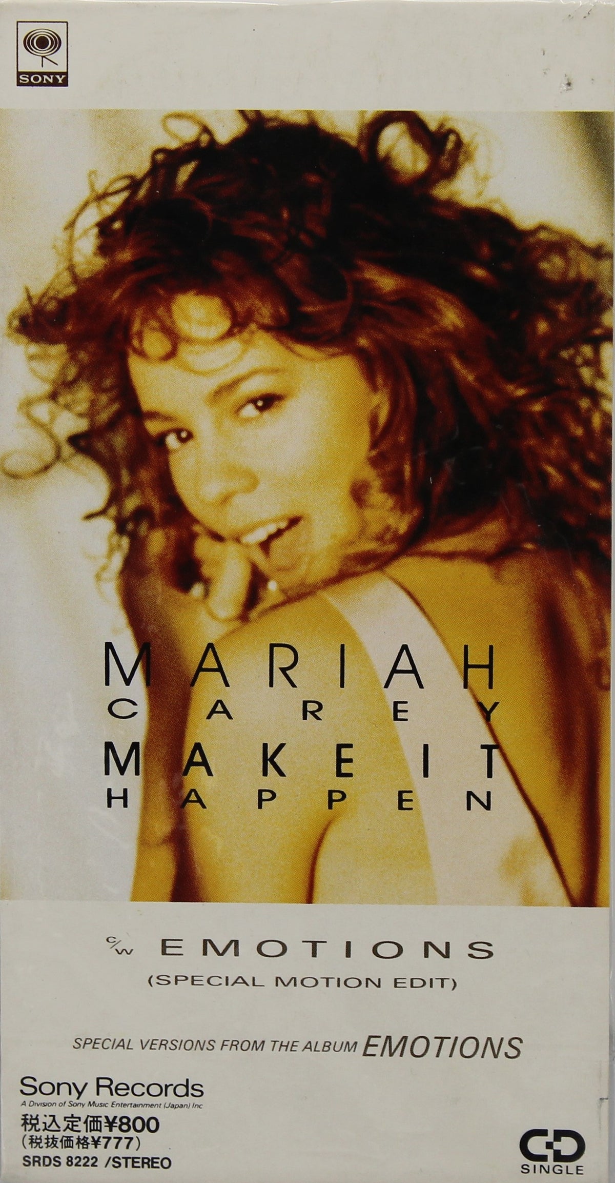 Mariah Carey – Make It Happen, CD, Mini, Single, Japan 1992