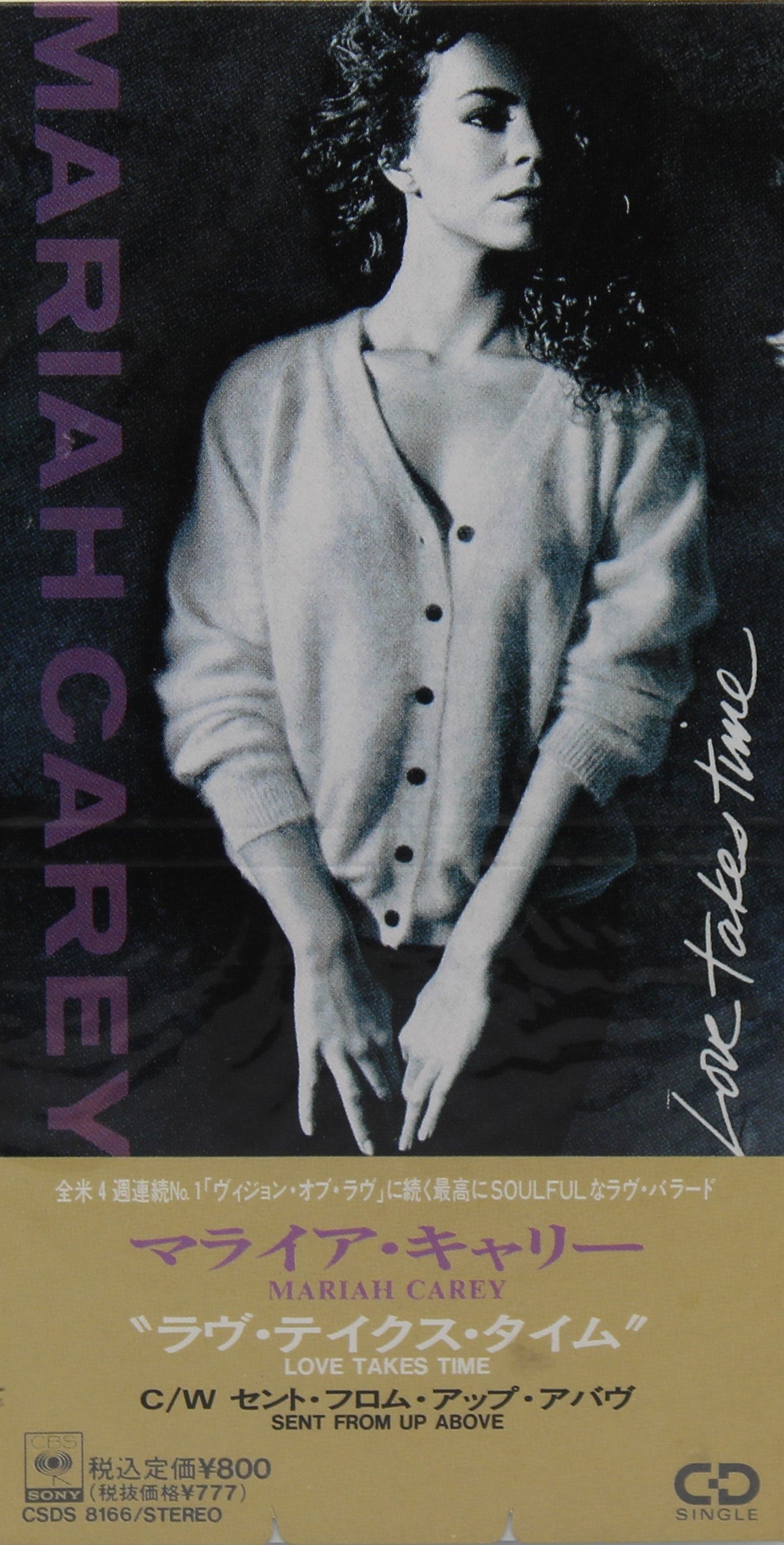 Mariah Carey – Love Takes Time, CD, Single, Mini, Japan 1990