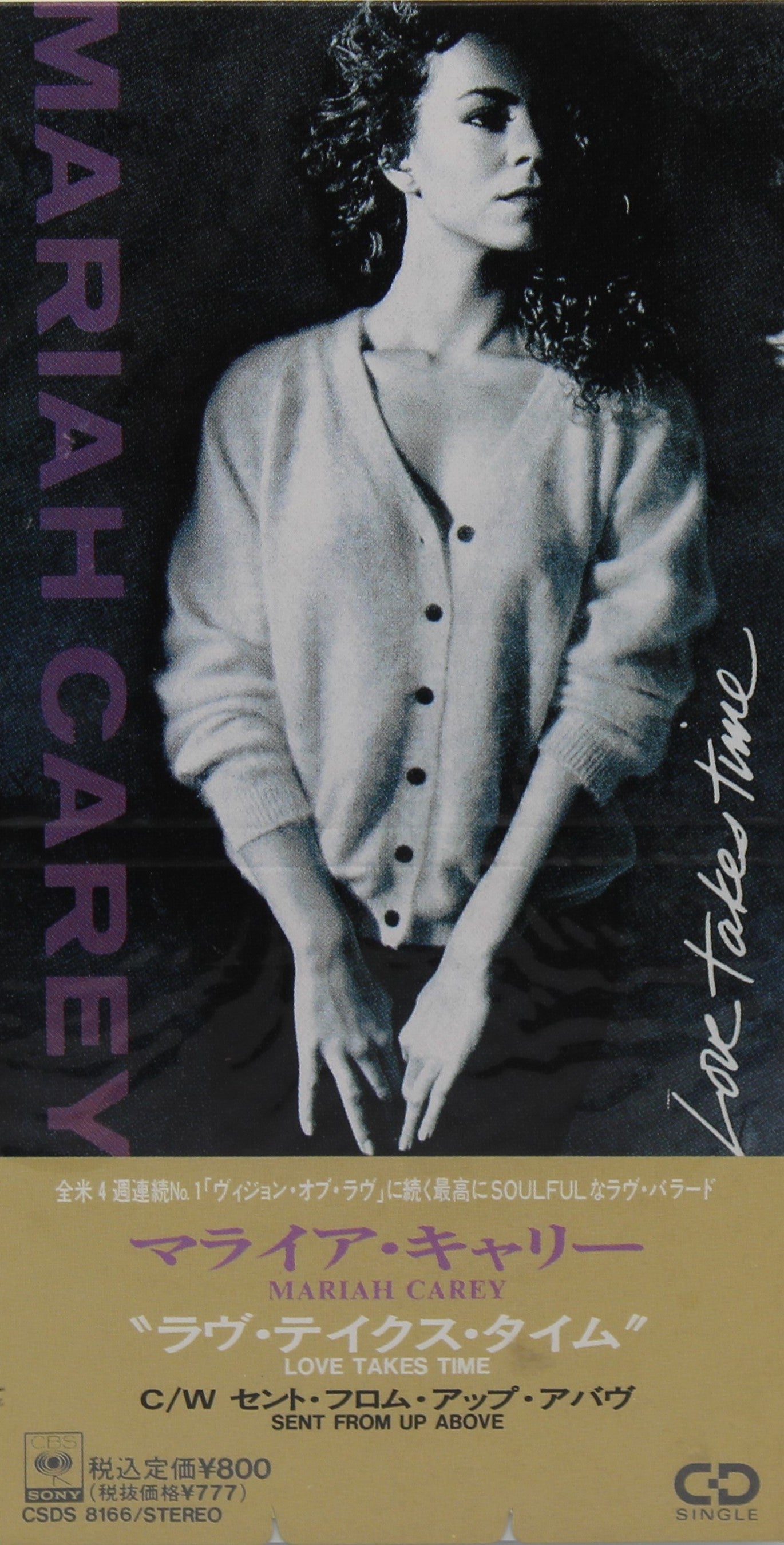 Mariah Carey – Love Takes Time, CD, Single, Mini, Japan 1990