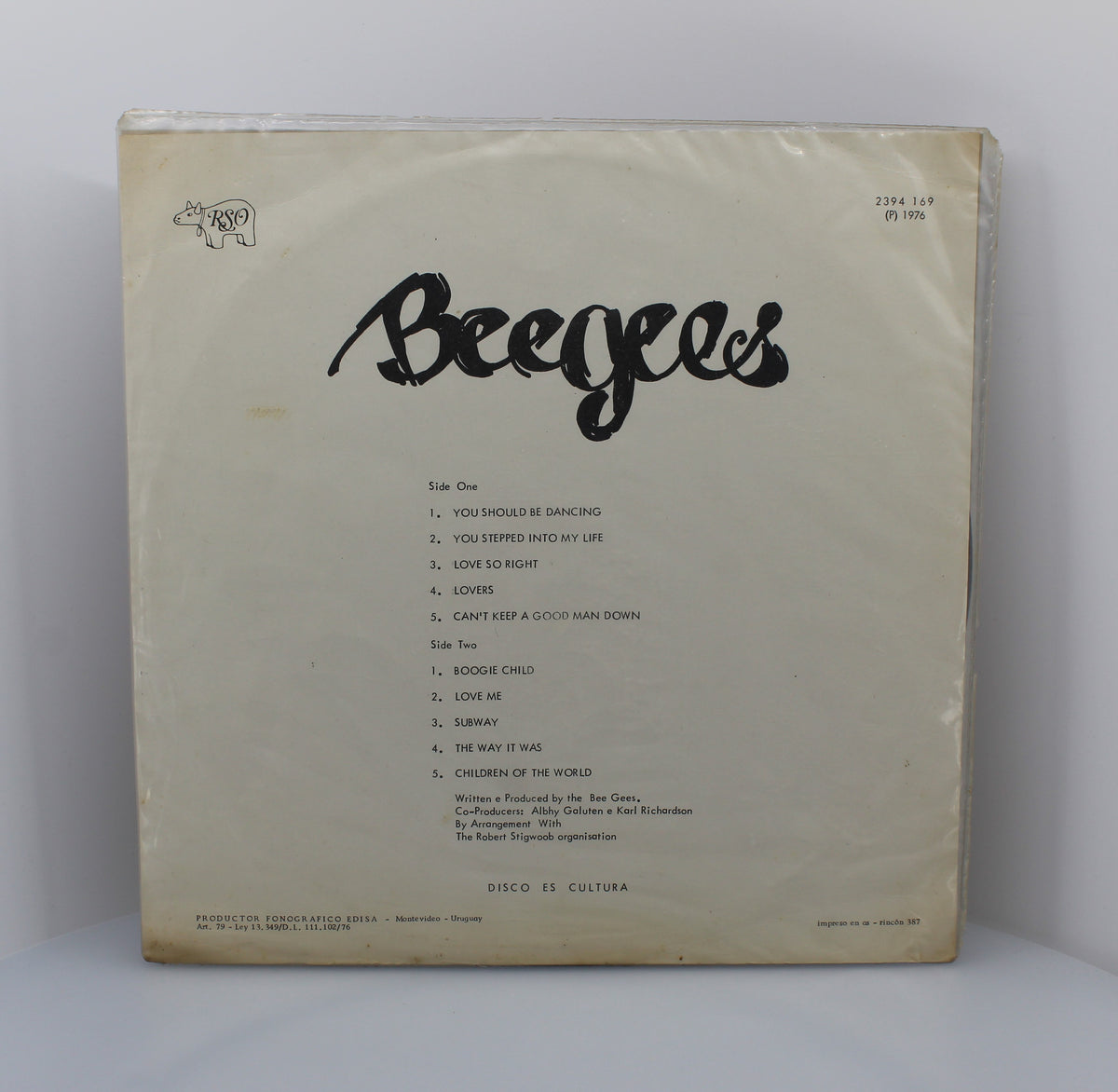 Bee Gees – Children Of The World, Vinyl, LP, Album, Promo (white Label) Uruguay 1977