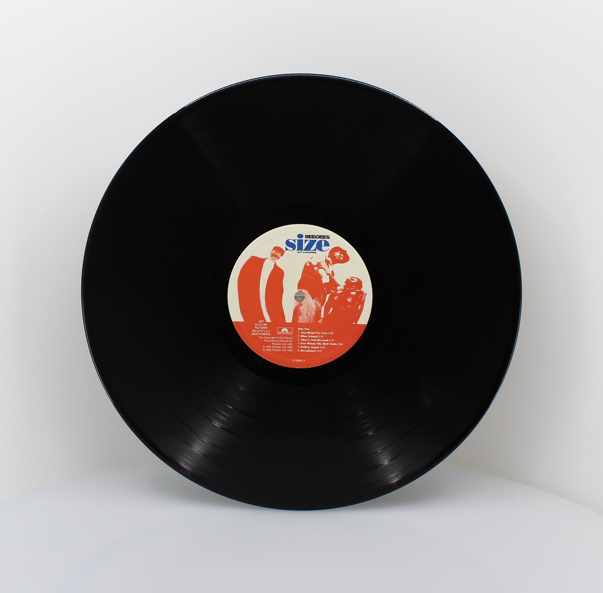 Bee Gees – Size Isn&#39;t Everything, Vinyl, LP, Album, Israel 1993