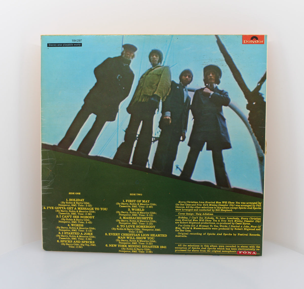 Bee Gees – Best Of Bee Gees, Vinyl, LP, Compilation, Scandinavia 1969