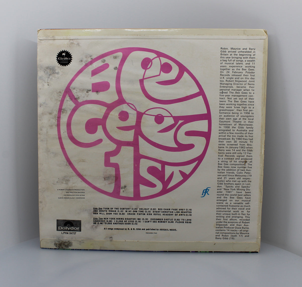 Bee Gees – The Bee Gees 1st, Vinyl, LP, Album, Mono, South Africa 1967