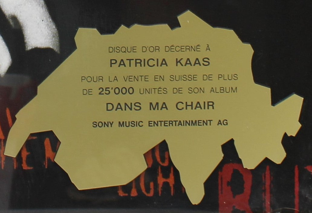 Patricia Kaas – Dans Ma Chair, Gold Award, CD Award, Switzerland 1997