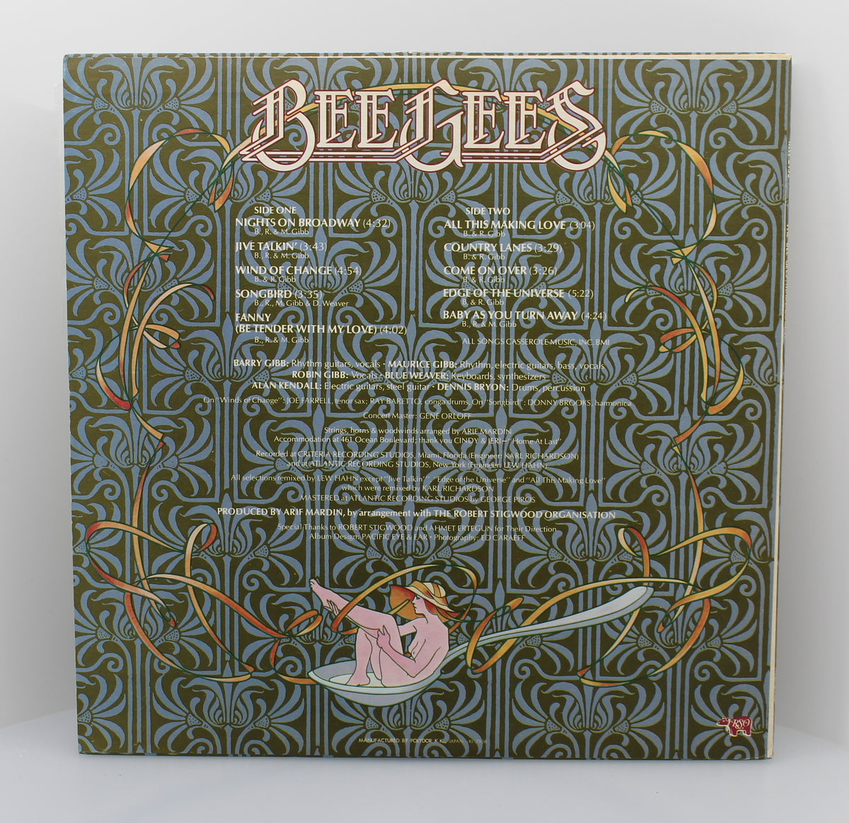 Bee Gees – Main Course, Vinyl, LP, Album, Promo, Stereo, Japan 1975