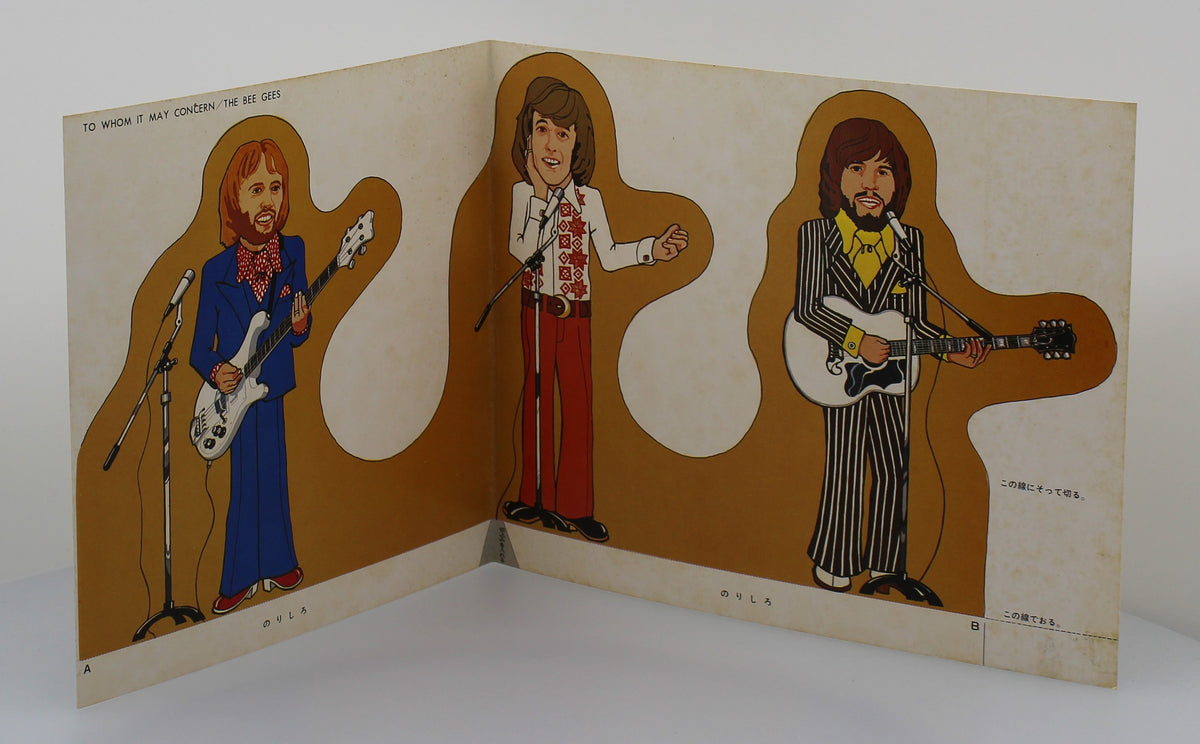 Bee Gees – To Whom It May Concern, Vinyl, LP, Promo Album, Pop-Up Gimmick Gatefold, Japan 1972