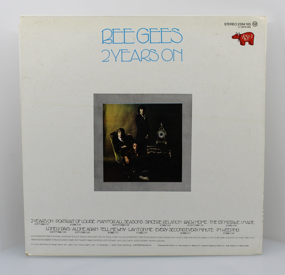 Bee Gees – 2 Years On, Vinyl, LP, Album, Reissue, Spain 1978