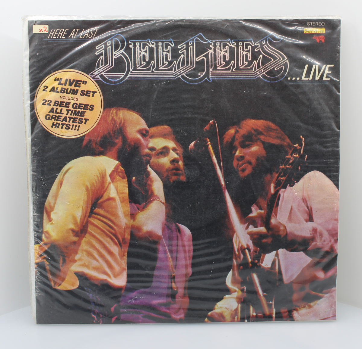 Bee Gees – Here At Last... Bee Gees ...Live, Vinyl, LP, Album, Stereo, Uruguay 1977