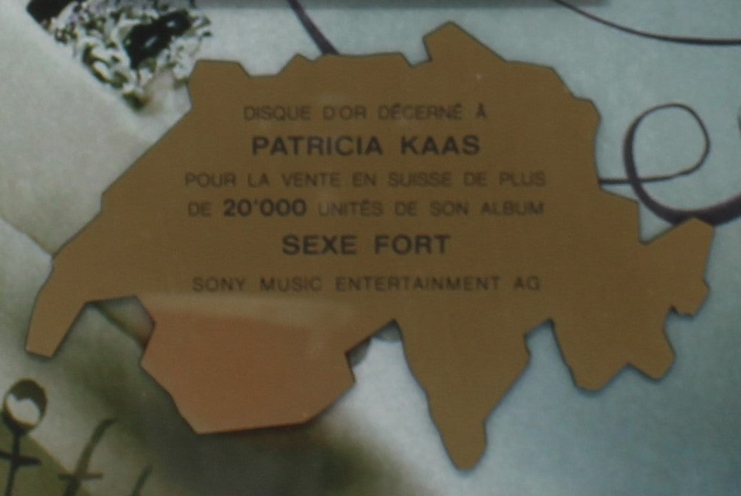 Patricia Kaas – Sexe Fort, Gold Award, CD Award, Switzerland 2003