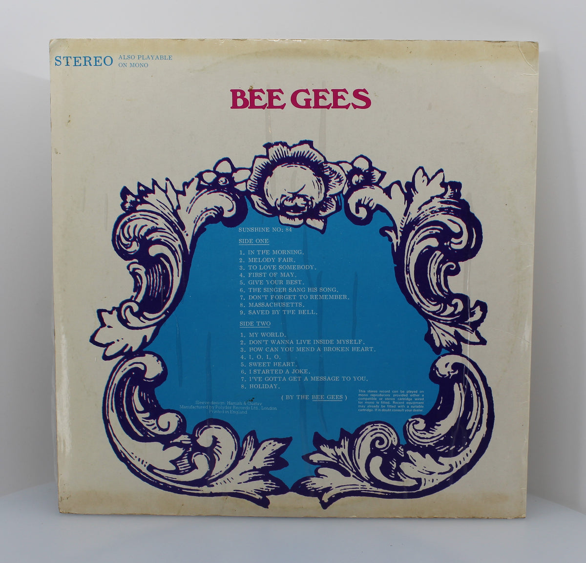 Bee Gees – Bee Gees, Vinyl, LP, Compilation, Unofficial Release, Stereo, Mono, Black Label, Japan