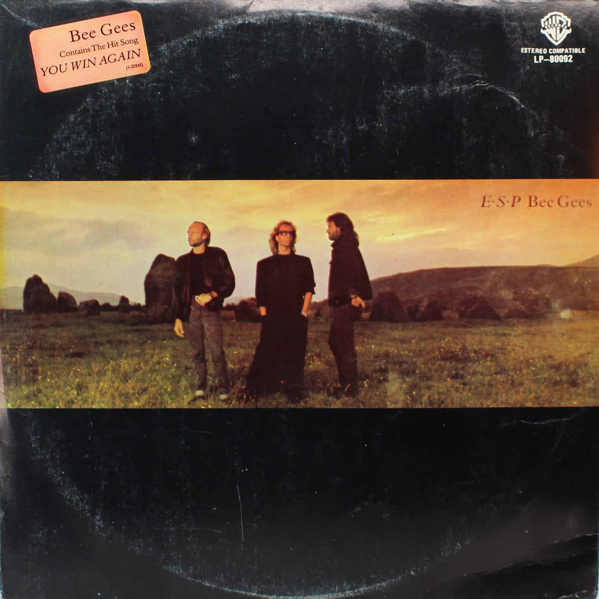 Bee Gees – E•S•P, Vinyl, LP, Album, Ecuador 1987