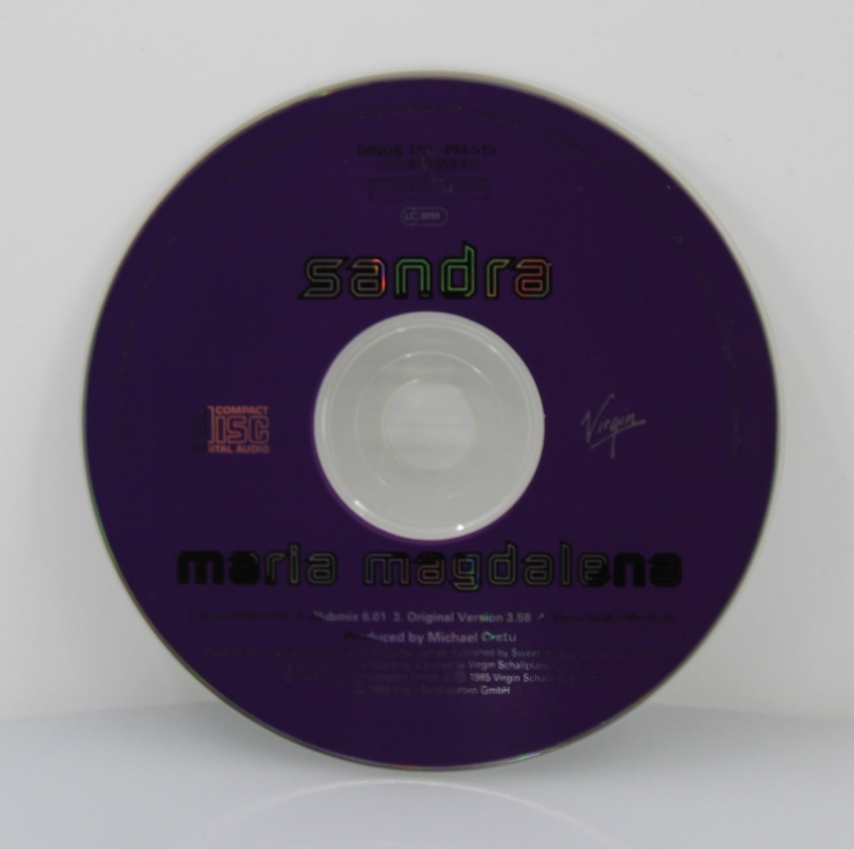 Sandra – Maria Magdalena, CD, Single, UK 1993