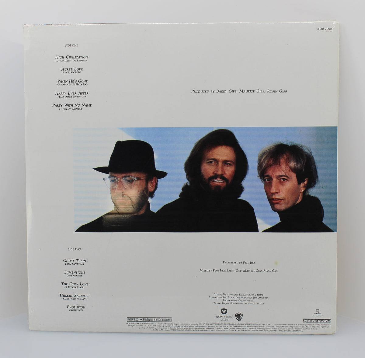 Bee Gees – High Civilization, Vinyl, LP, Album, Mexico 1991, Factory Sealed!