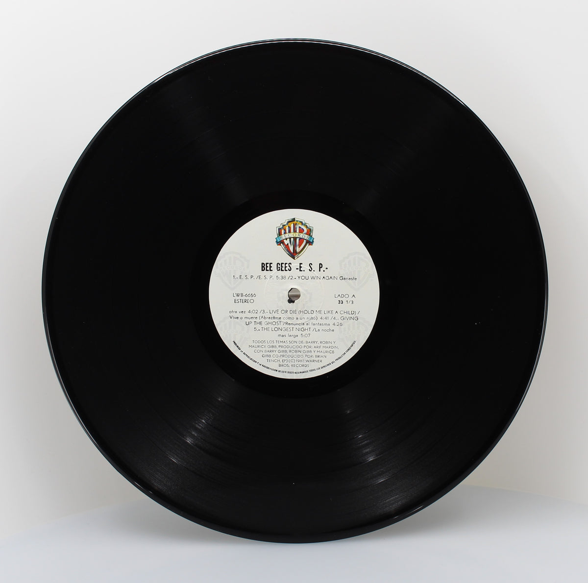 Bee Gees – E•S•P, Vinyl, LP, Album, Stereo, Mexico 1987