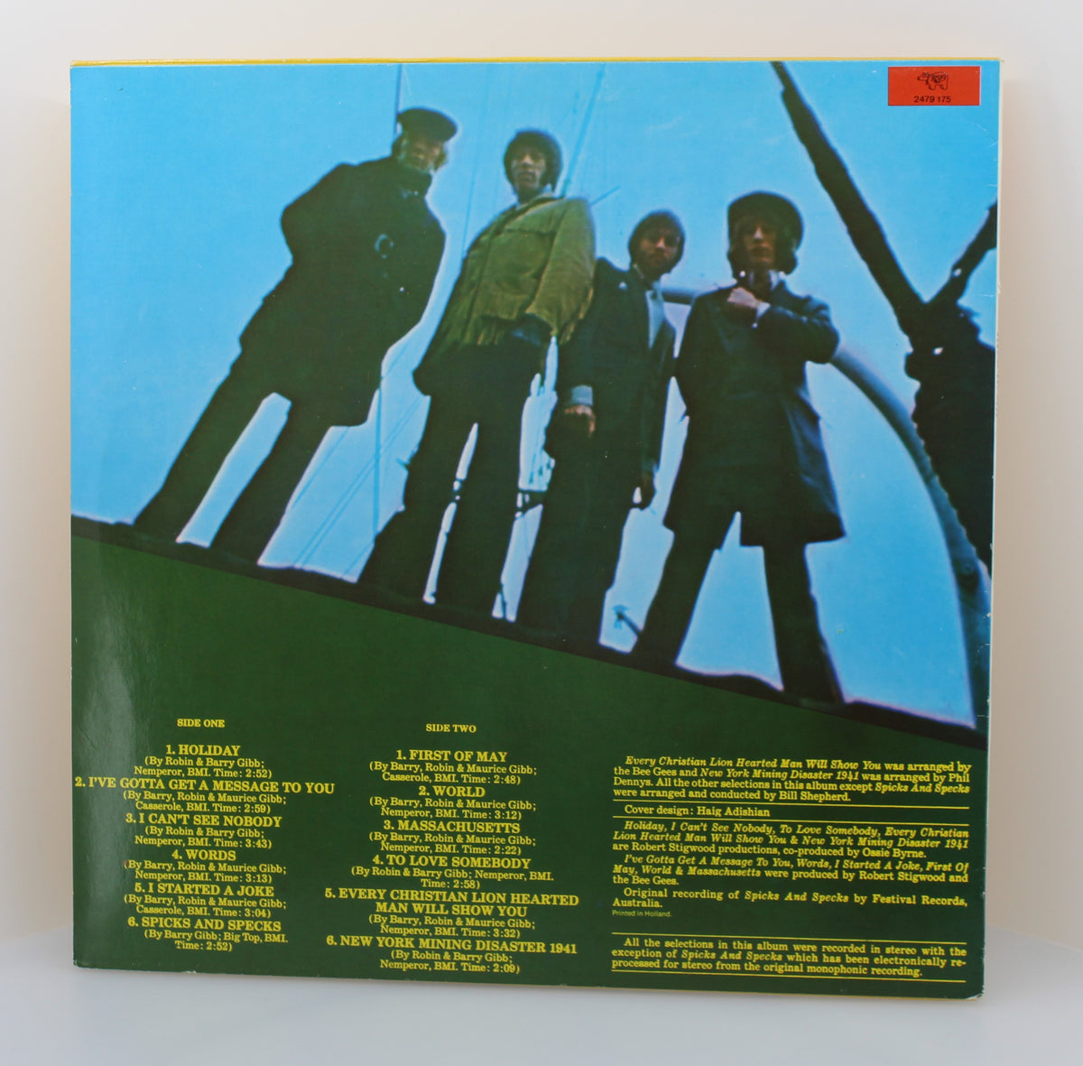 Bee Gees – Best Of Bee Gees, Vinyl, LP, Compilation, Stereo, Netherlands 1969