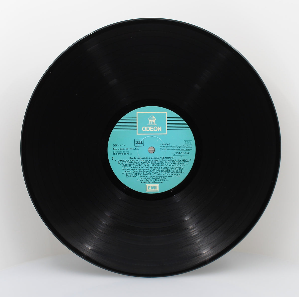Bee Gees - Various – Stardust - 44 Éxitos Banda Original de la Pelicula, 2 x Vinyl, LP, Compilation, Stereo, Gatefold, Spain 1975