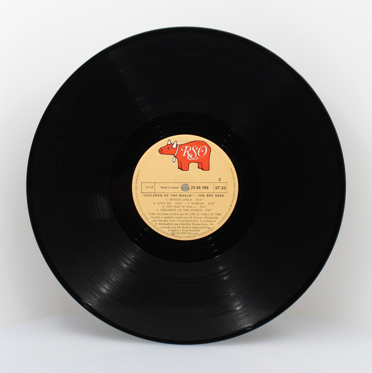 Bee Gees – Children Of The World, Vinyl, LP, Album, Spain 1976