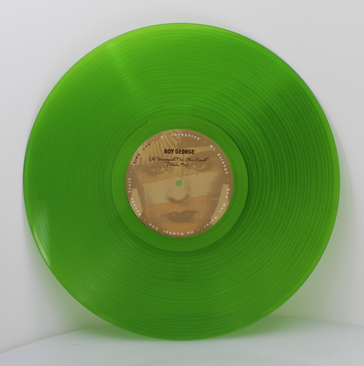 Boy George – The Unrecoupable One Man Bandit, Vinyl, LP, Limited Edition, Numbered, Green Transparent, Germany 1998