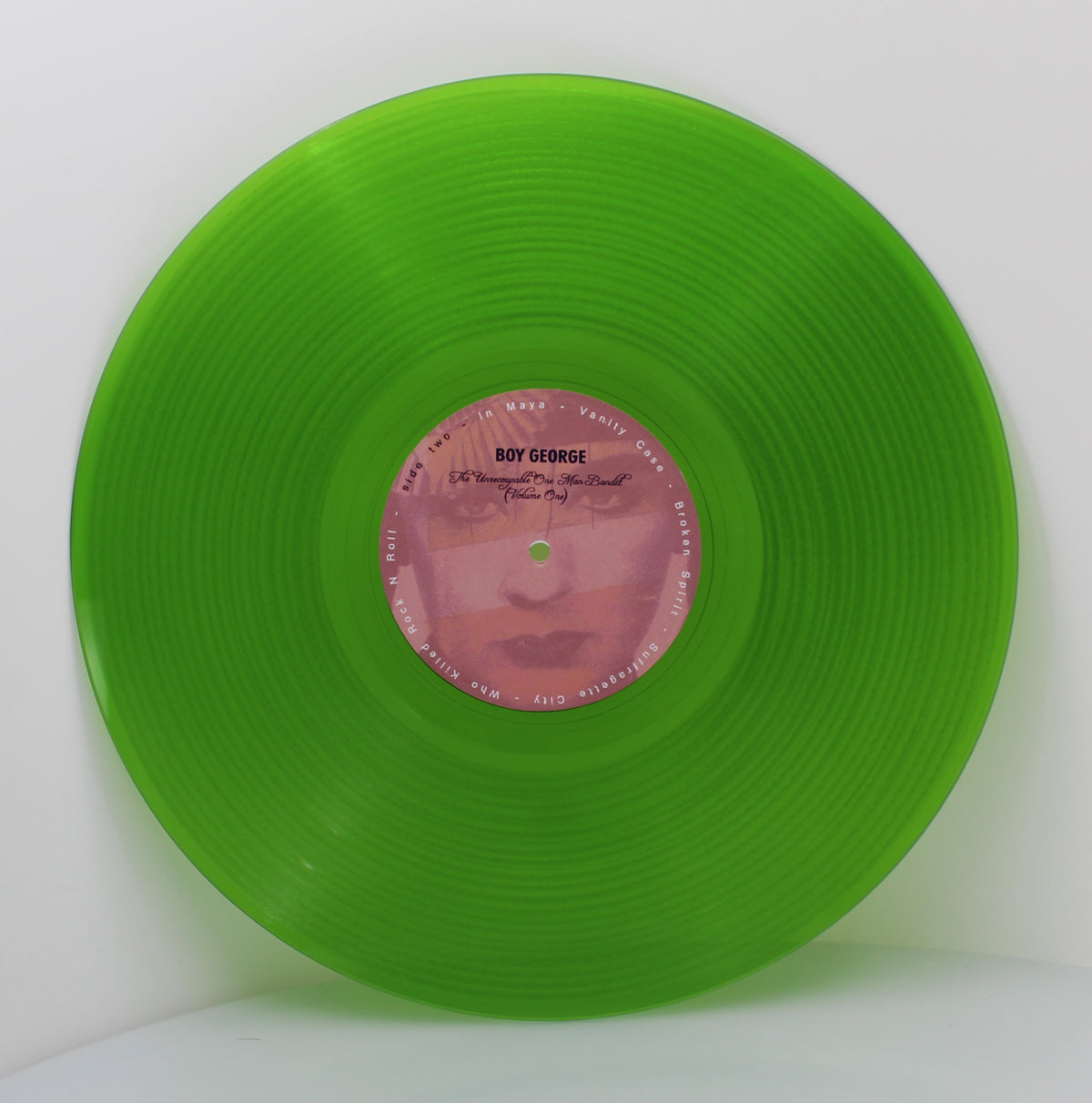 Boy George – The Unrecoupable One Man Bandit, Vinyl, LP, Limited Edition, Numbered, Green Transparent, Germany 1998