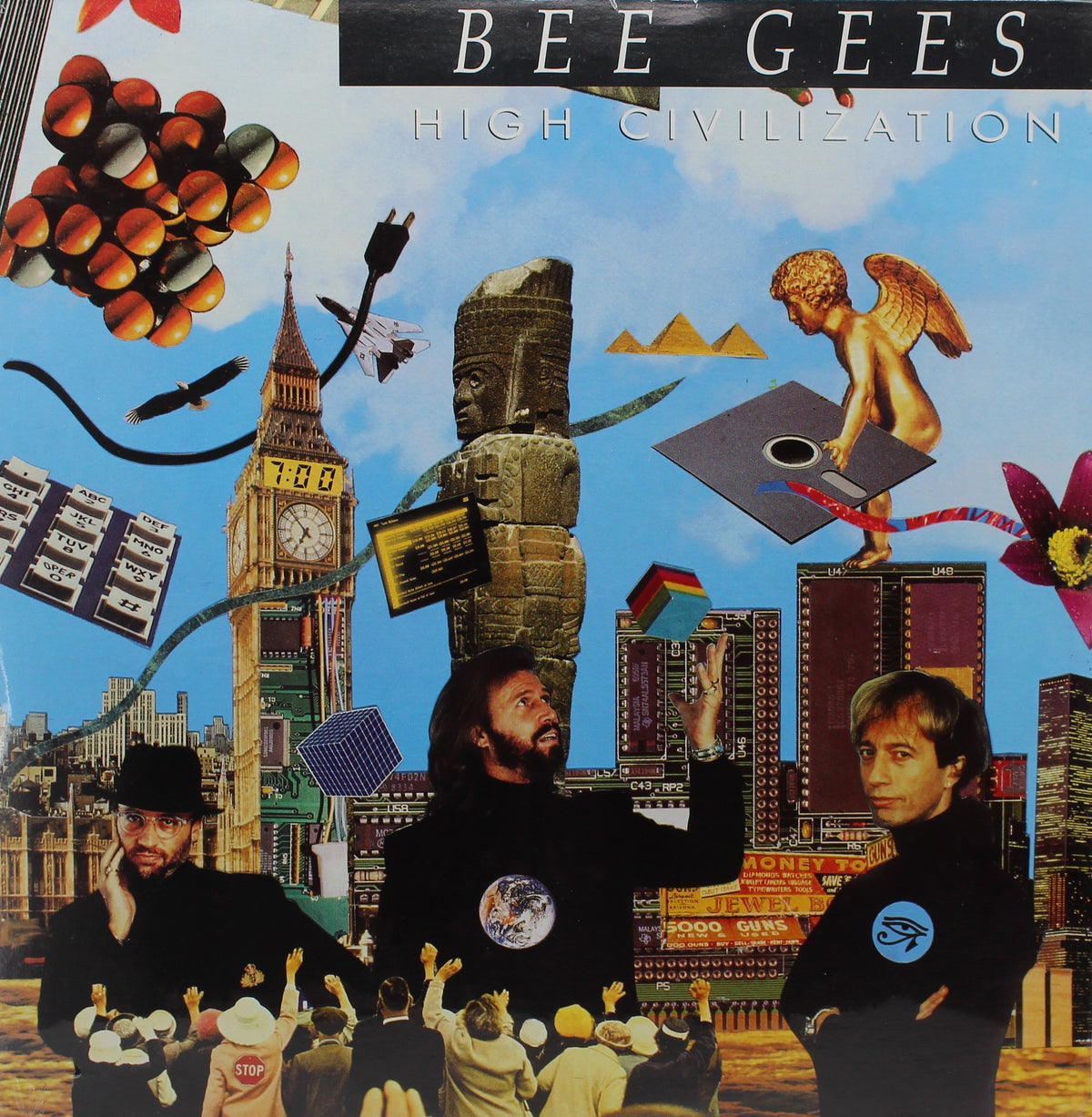 Bee Gees – High Civilization, Vinyl, LP, Album, Guatemala 1991, Sealed!!!