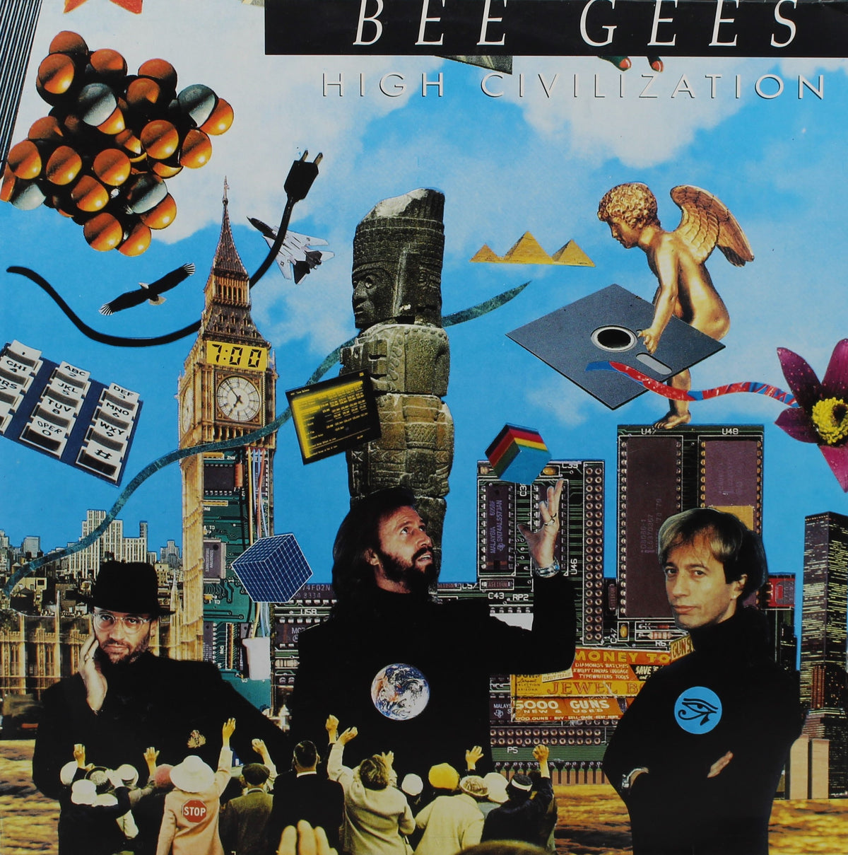 Bee Gees – High Civilization, Vinyl, LP, Album, Poland 1991