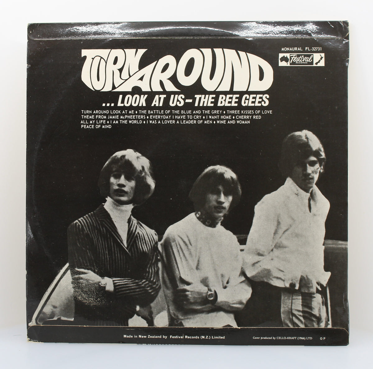 The Bee Gees – Turn Around, Look At Us, Vinyl, LP, Mono, Compilation, New Zealand 1967