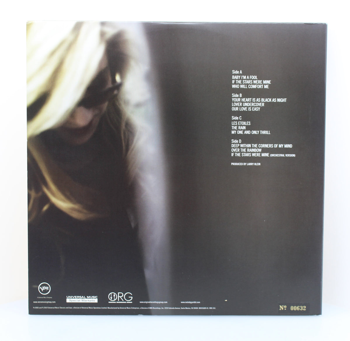 Melody Gardot ‎– My One And Only Thrill, 2 × Vinyl, LP, Jazz, 45 RPM, Album, Limited Edition, Numbered, Stereo, 180g, USA 2014