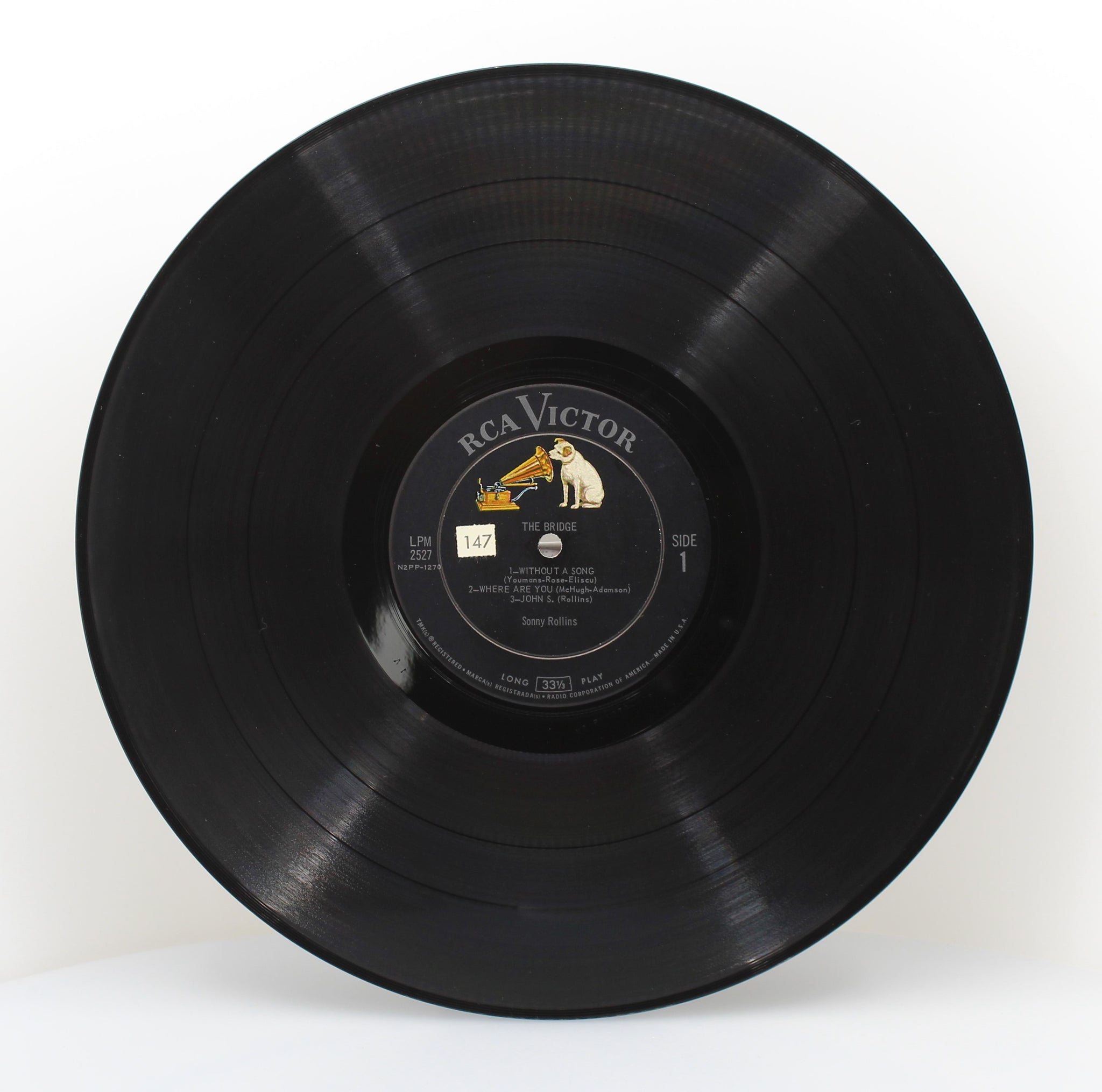 Sonny Rollins ‎– The Bridge, Vinyl, LP, Album, Mono, Jazz, USA