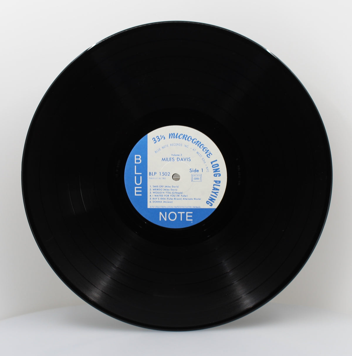 Miles Davis ‎– Volume 2, Vinyl, LP, Compilation, Reissue, Mono, Jazz, France 1982