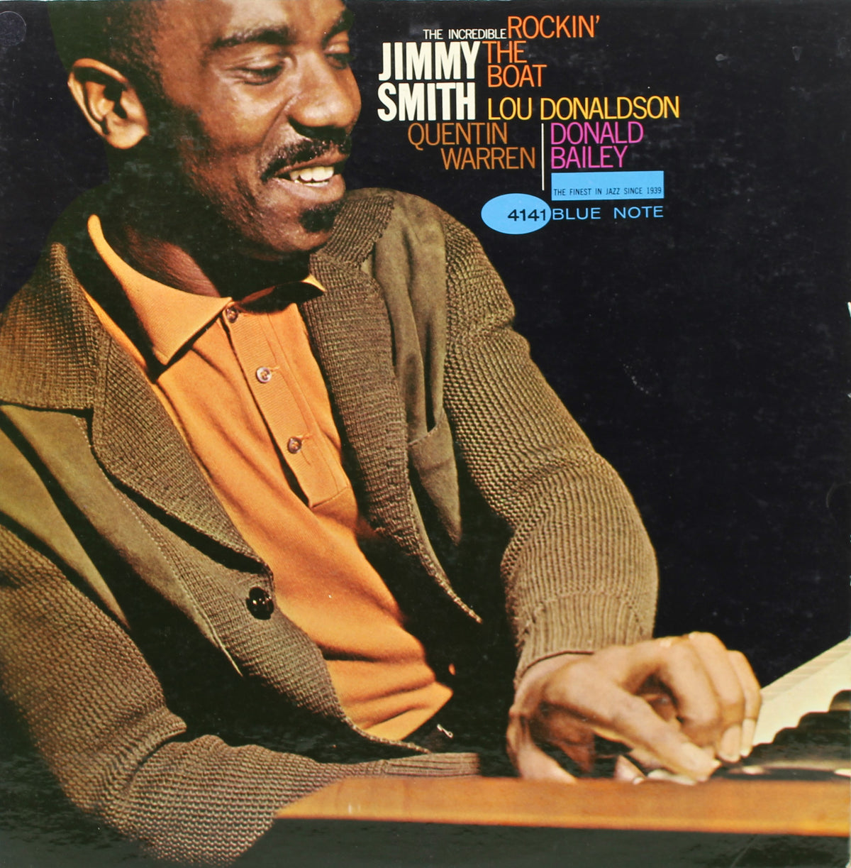 The Incredible Jimmy Smith* ‎– Rockin&#39; The Boat, Vinyl, LP, Album, Mono, Jazz, USA 1963