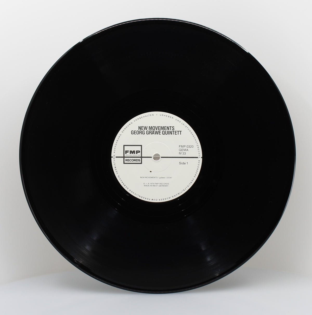 Georg Gräwe Quintett – New Movements, Vinyl, LP, Album, Jazz, Germany 1976