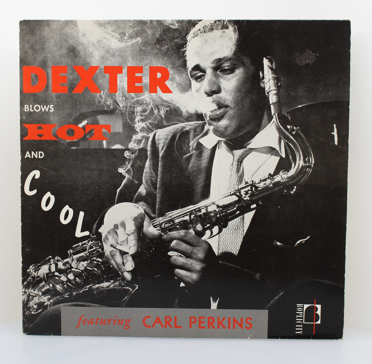 Dexter Gordon Featuring Carl Perkins – Dexter Blows Hot And Cool, Vinyl, LP, Album, Reissue, Mono, Jazz, UK 1984