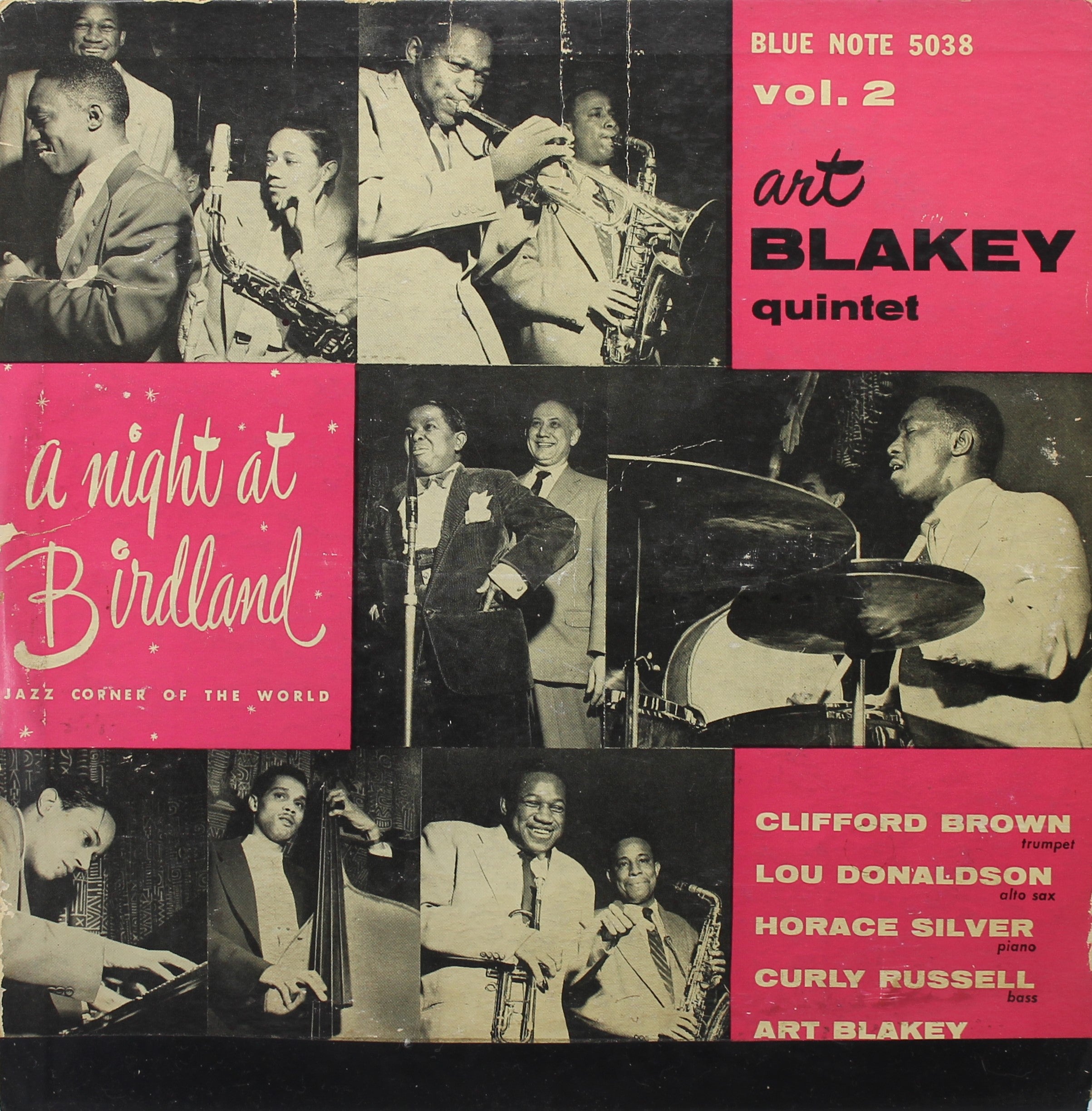 [レコード] Art Blakey A Night At Birdland LP Art Blakey Quintet ‎– A Night At Birdland, Vol. 2, Vinyl, LP, 10