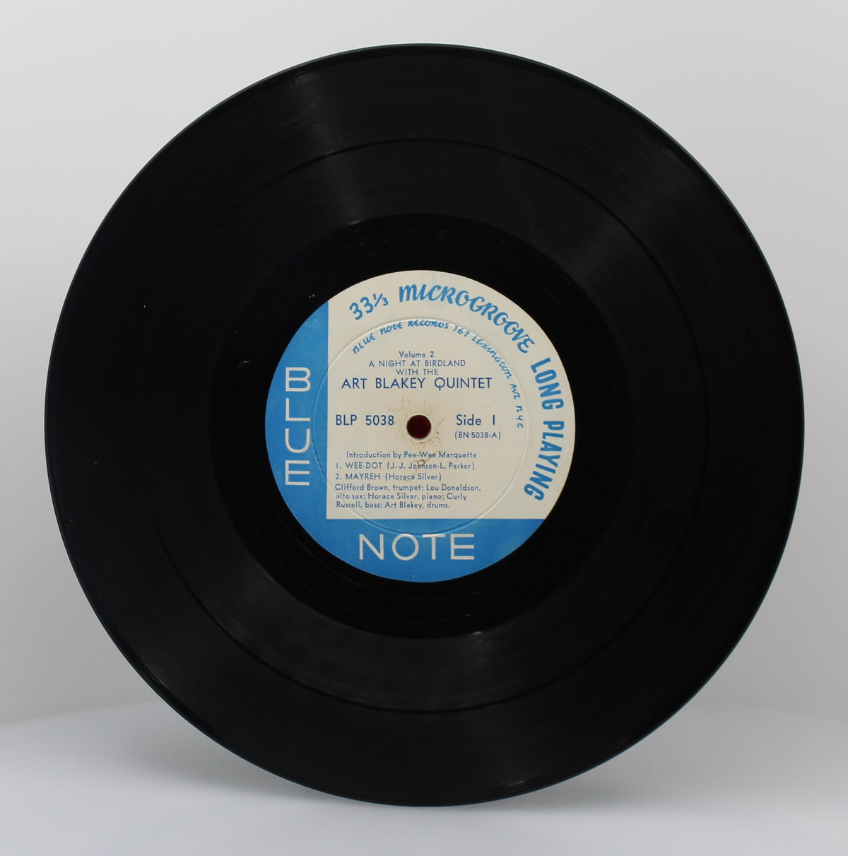 Art Blakey Quintet ‎– A Night At Birdland, Vol. 2, Vinyl, LP, 10&quot;, Album, Mono, 2nd press, Jazz, USA 1954