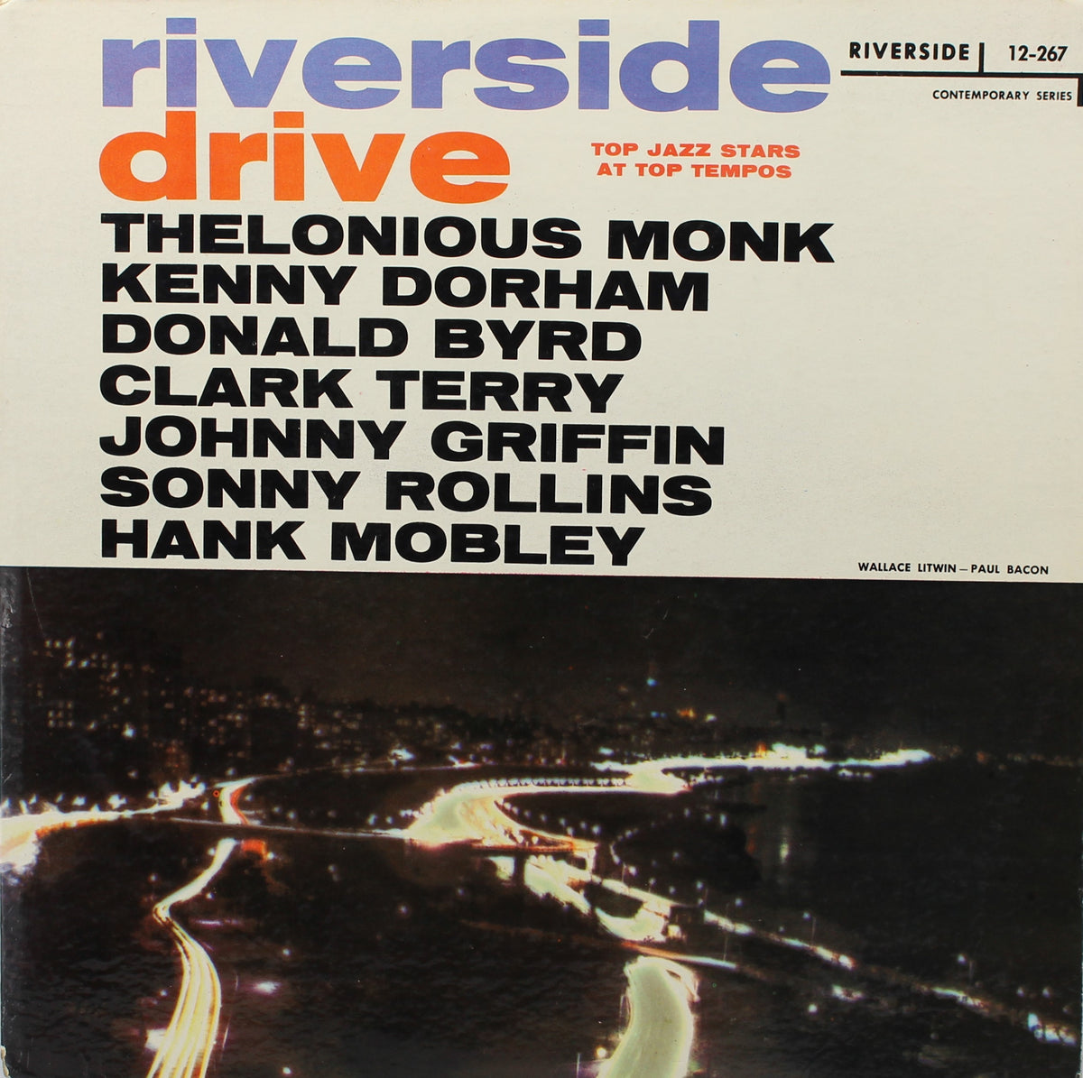 Various - Riverside Drive, LP, Comp, Mono, Jazz, USA 1958