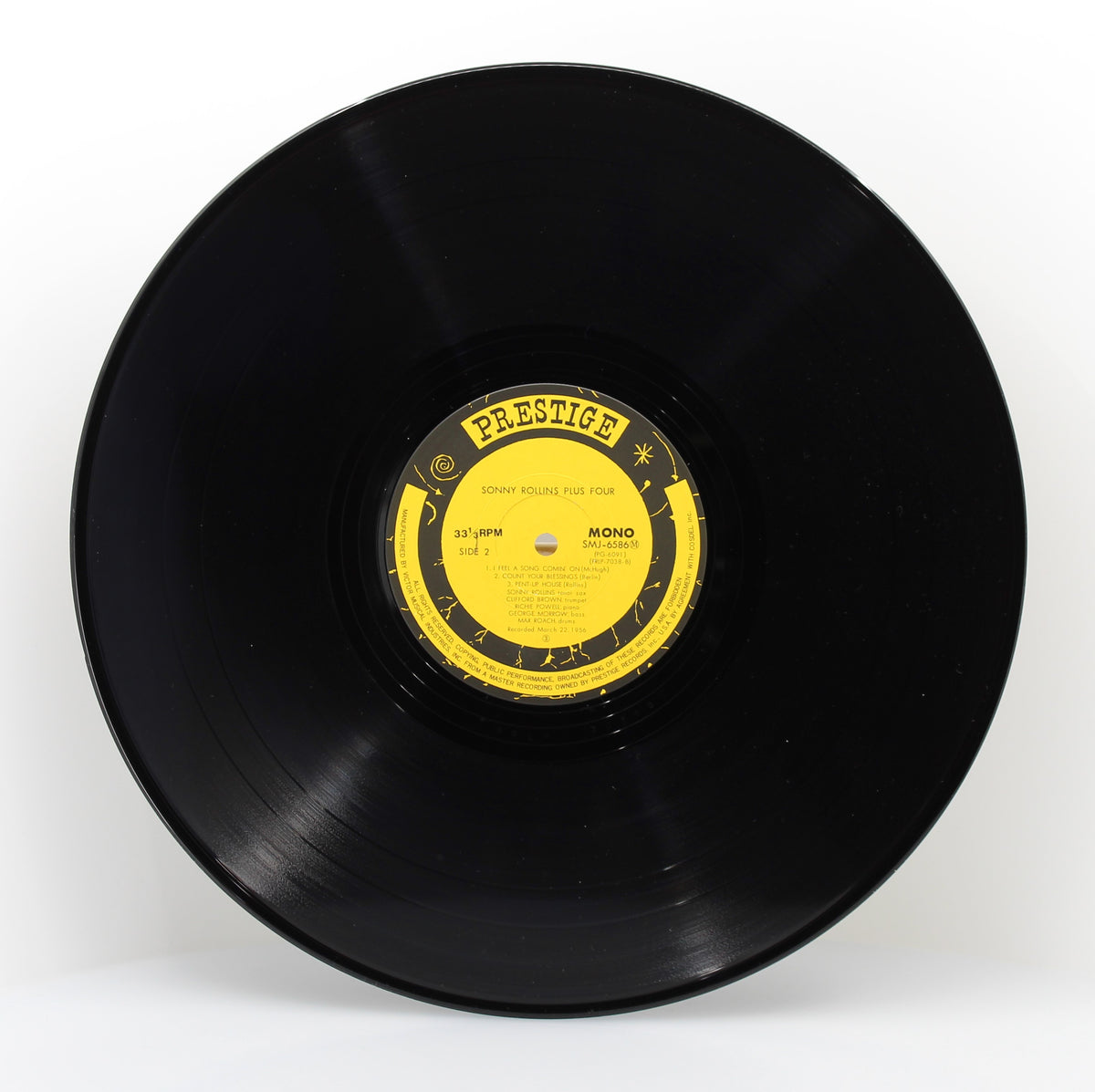 Sonny Rollins ‎– Plus 4, Vinyl, LP, Album, Mono, Reissue, Jazz, Japan 1978
