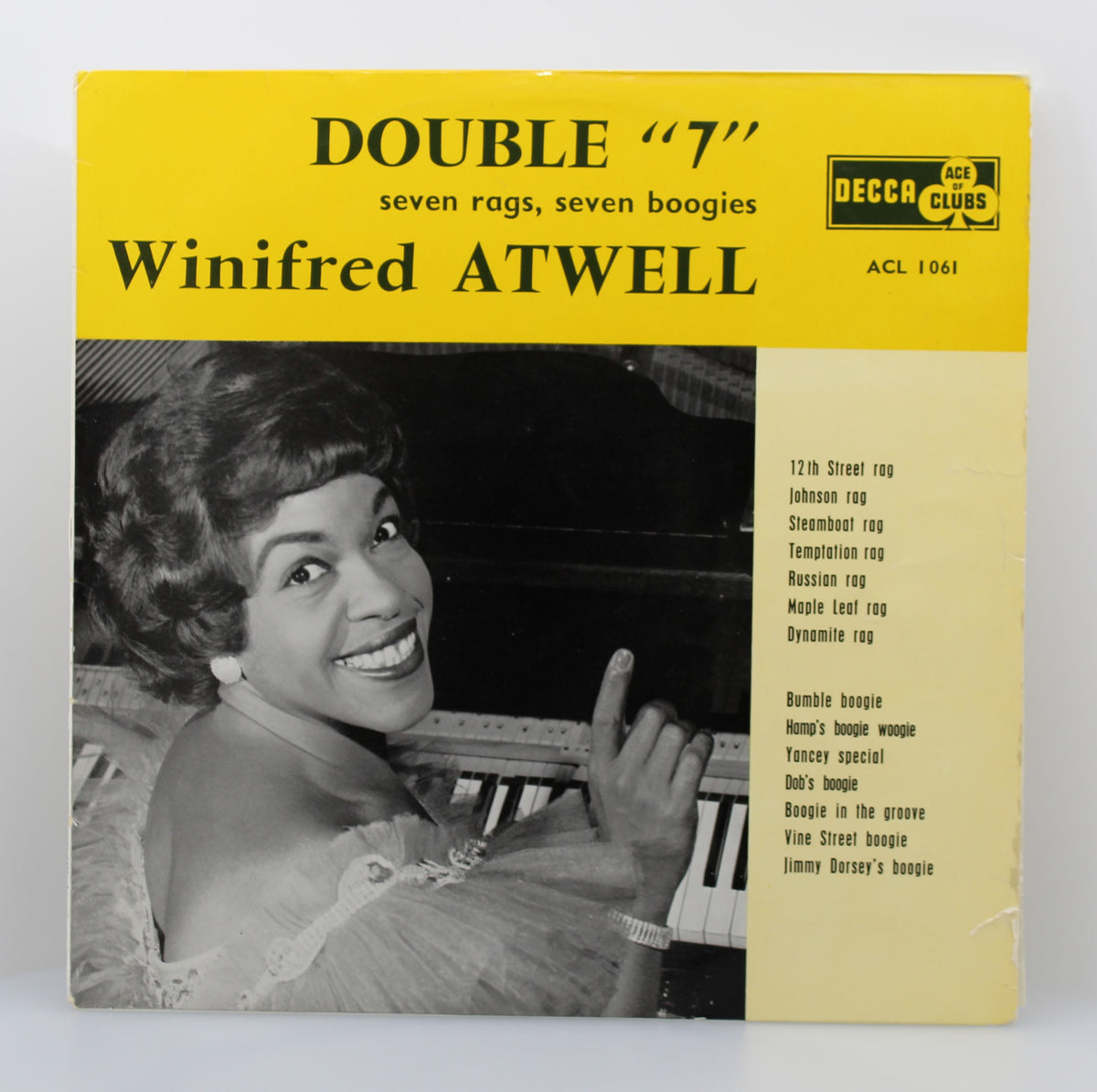 Winifred Atwell ‎– Double &quot;7&quot;, Vinyl, Album, LP, Jazz, France 1962