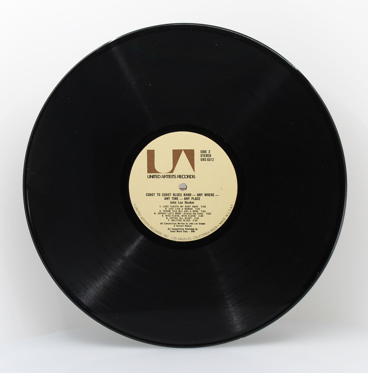 John Lee Hooker / Coast To Coast Blues Band – Any Where / Any Time / Any Place, Vinyl, LP, Album, Stereo, Gatefold, Blues, USA 1971