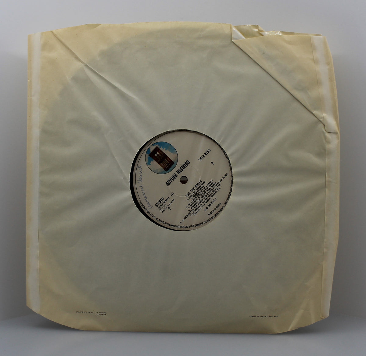 Joni Mitchell – For The Roses, Vinyl, LP, Album, Gatefold, Jazz, UK 1972