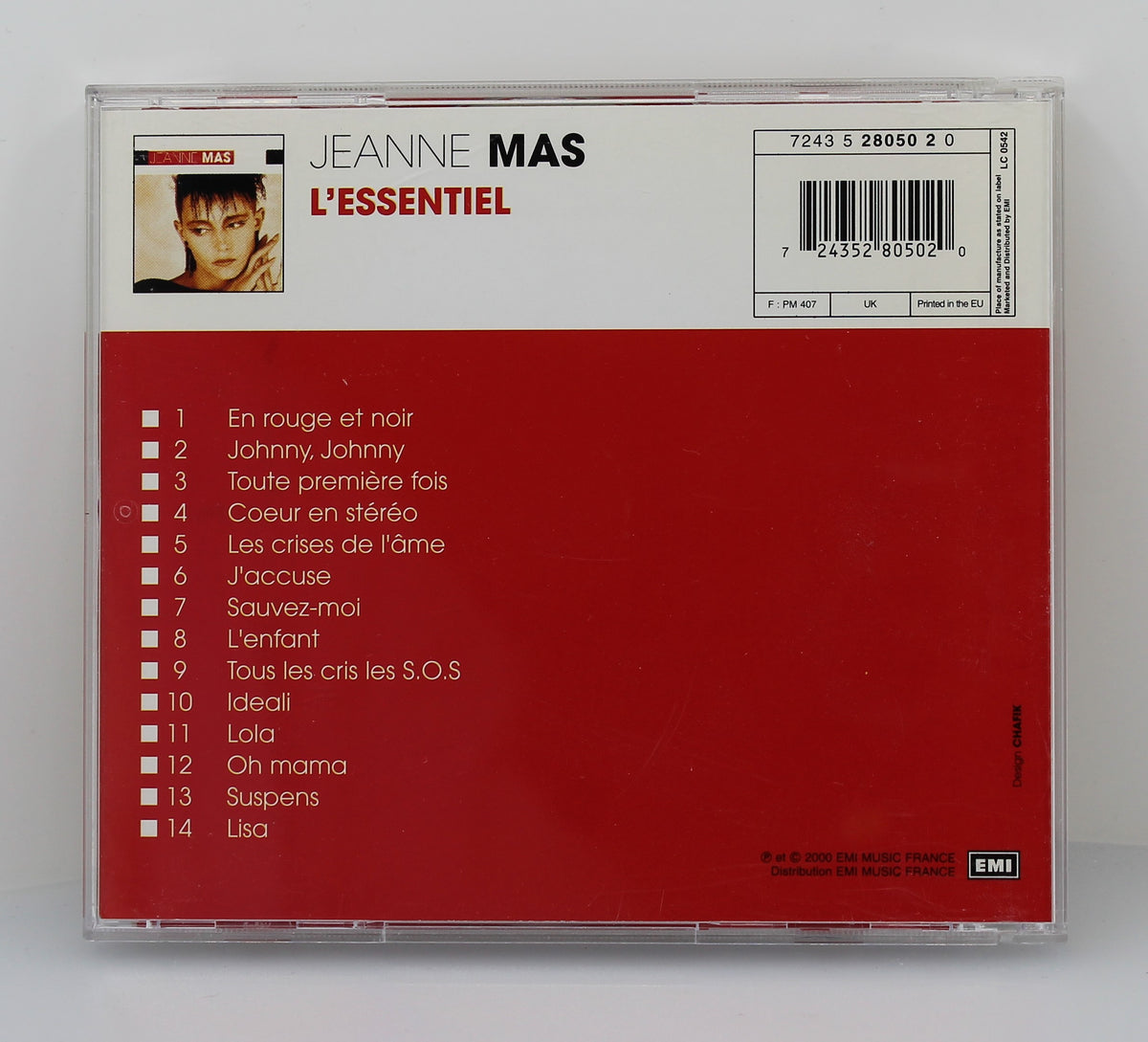 Jeanne Mas – L&#39;Essentiel, CD, Compilation, France 2000