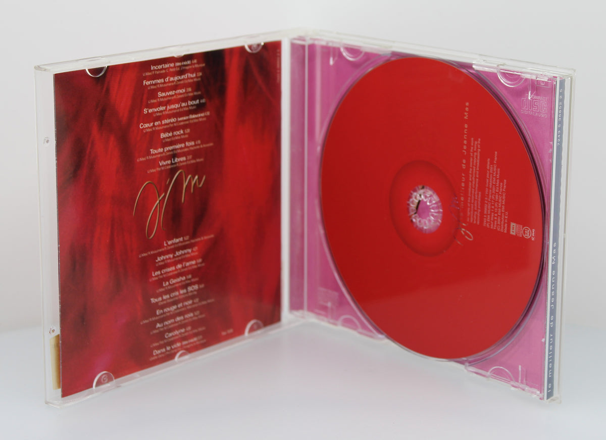 Jeanne Mas – Le Meilleur De Jeanne Mas, CD, Compilation, France 2001