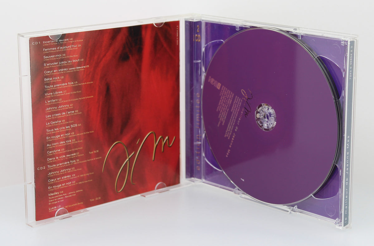 Jeanne Mas – Le Meilleur De Jeanne Mas, 2 x CD, Compilation, Limited Edition, France 2001