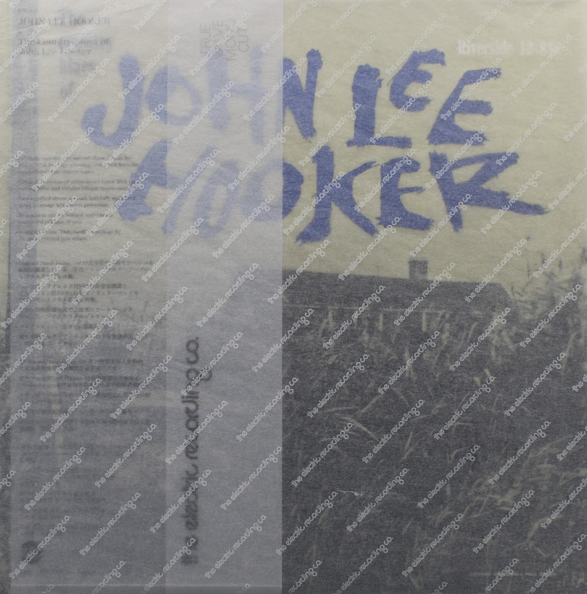 John Lee Hooker – The Country Blues Of John Lee Hooker, Vinyl, LP, Album, Limited Edition, Numbered, Reissue, Blues, The Electric Recording Co!, UK 2019