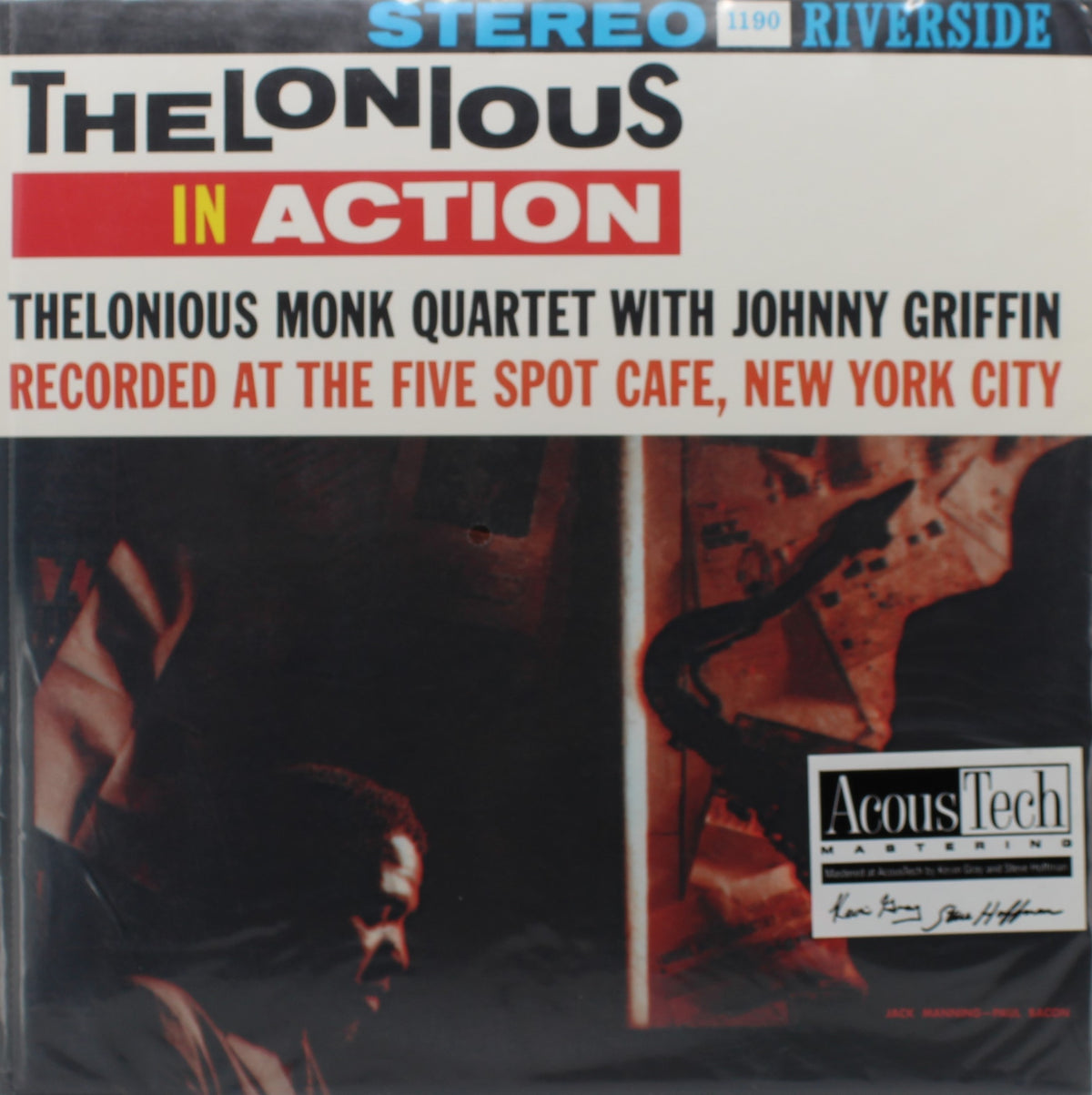 Thelonious Monk Quartet With Johnny Griffin ‎– Thelonious In Action, 2 × Vinyl, LP, 45 RPM, Reissue, Remastered, 180 Gram, Jazz, USA 2004