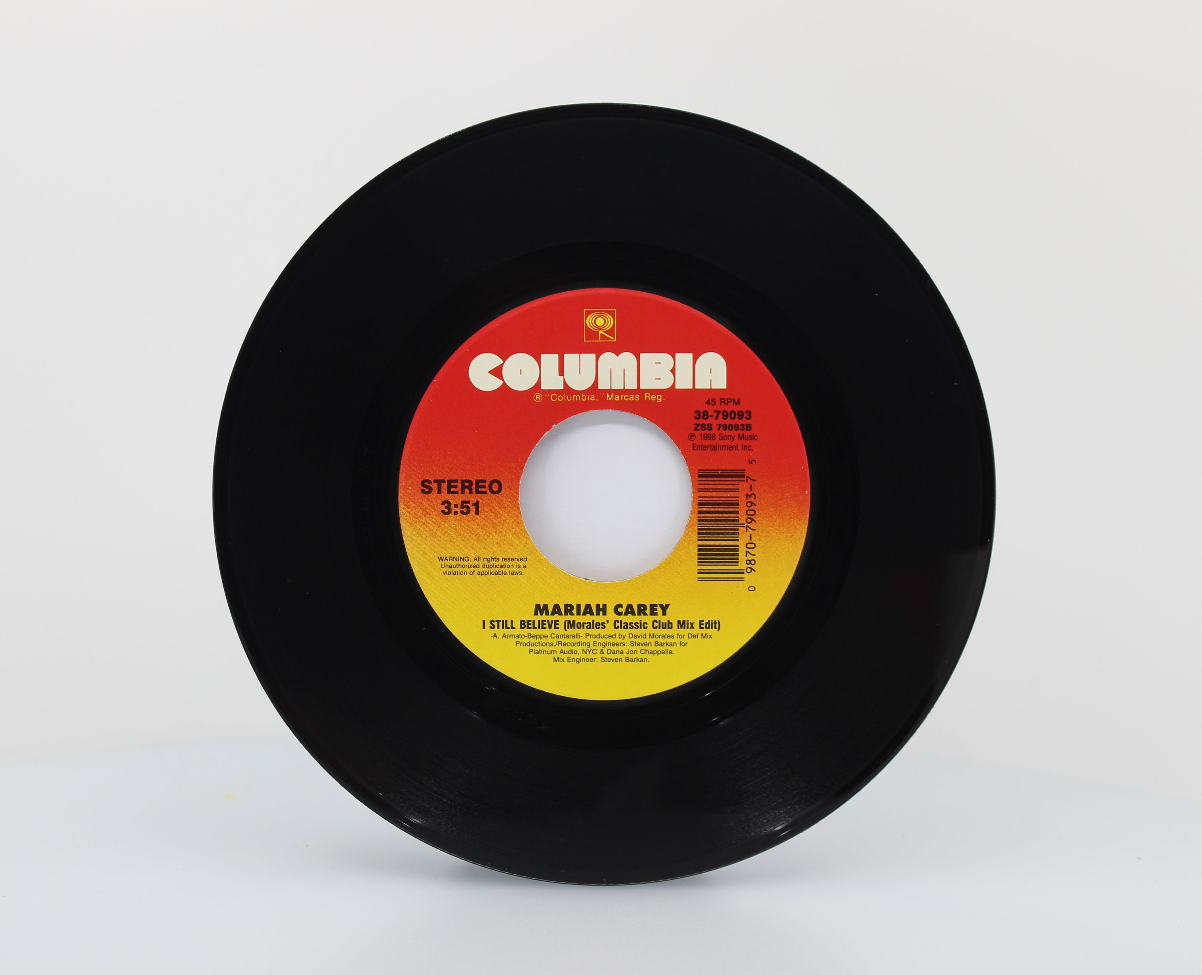 Mariah Carey, I Still Believe, Vinyl 7