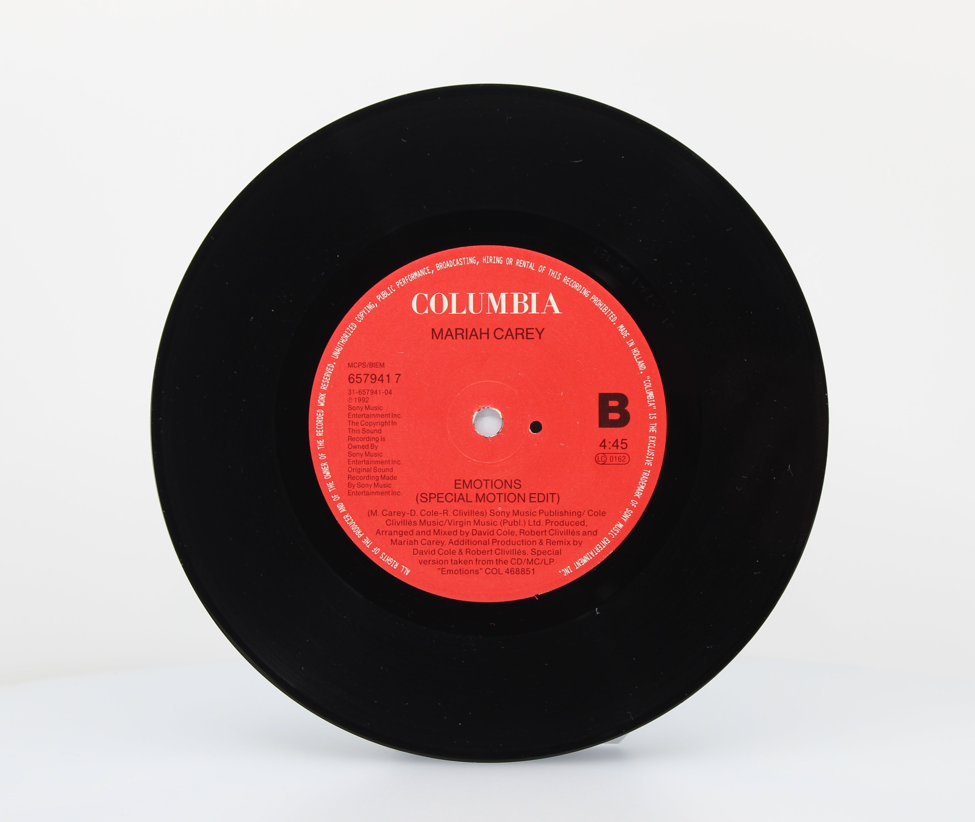 Mariah Carey, Make It Happen, Vinyl, 7